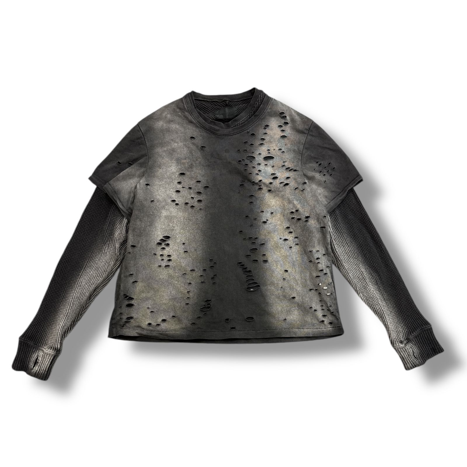トップス FILTH 24AW DOUBLE LAYER THERMAL T-SHIRTS FILTH 24AW DOUBLE LAYER THERMAL T-SHIRTS