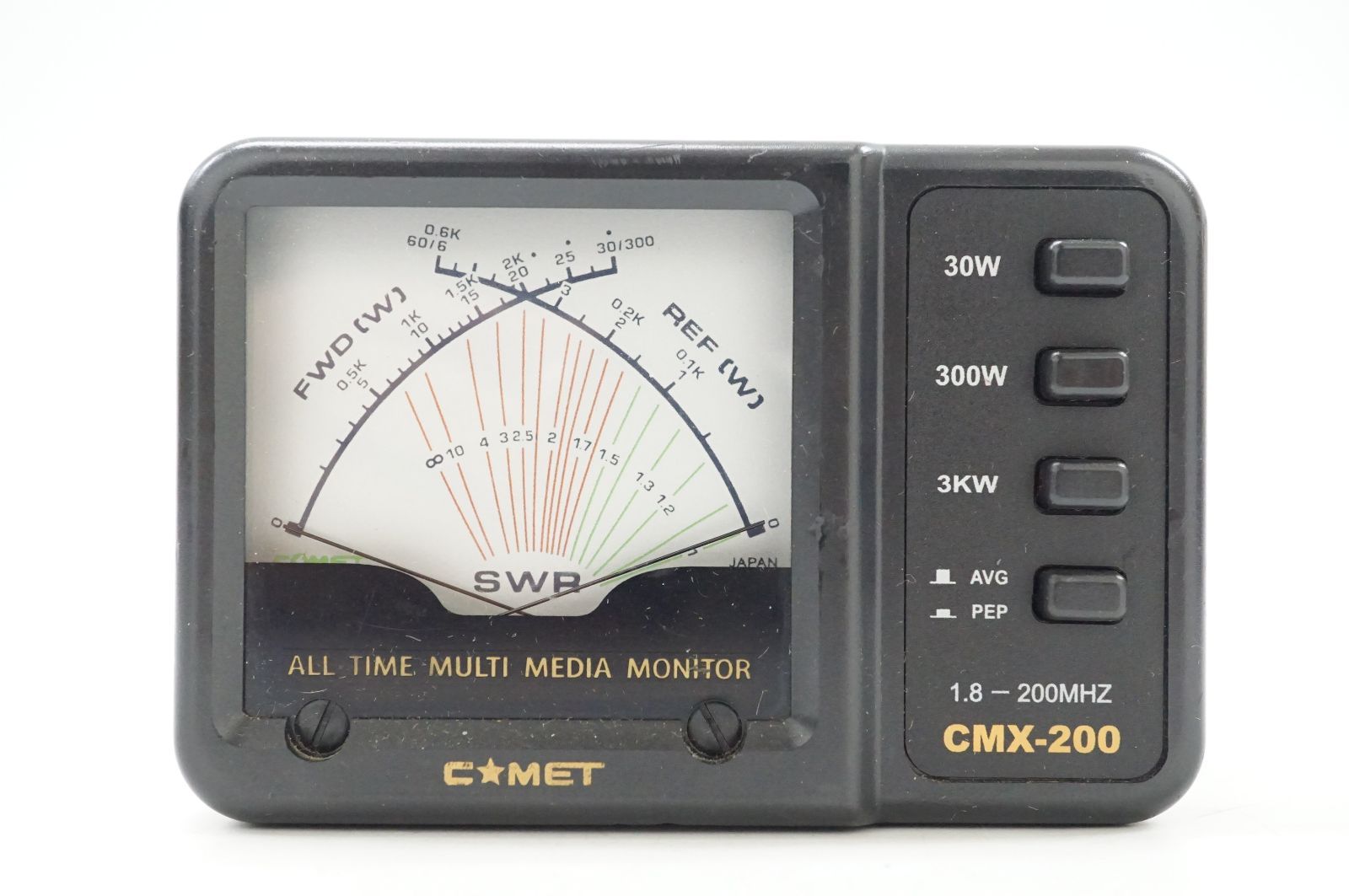 L111029)CMX-200 コメット簡単操作のSWR＆パワー計 1.8～200MHz