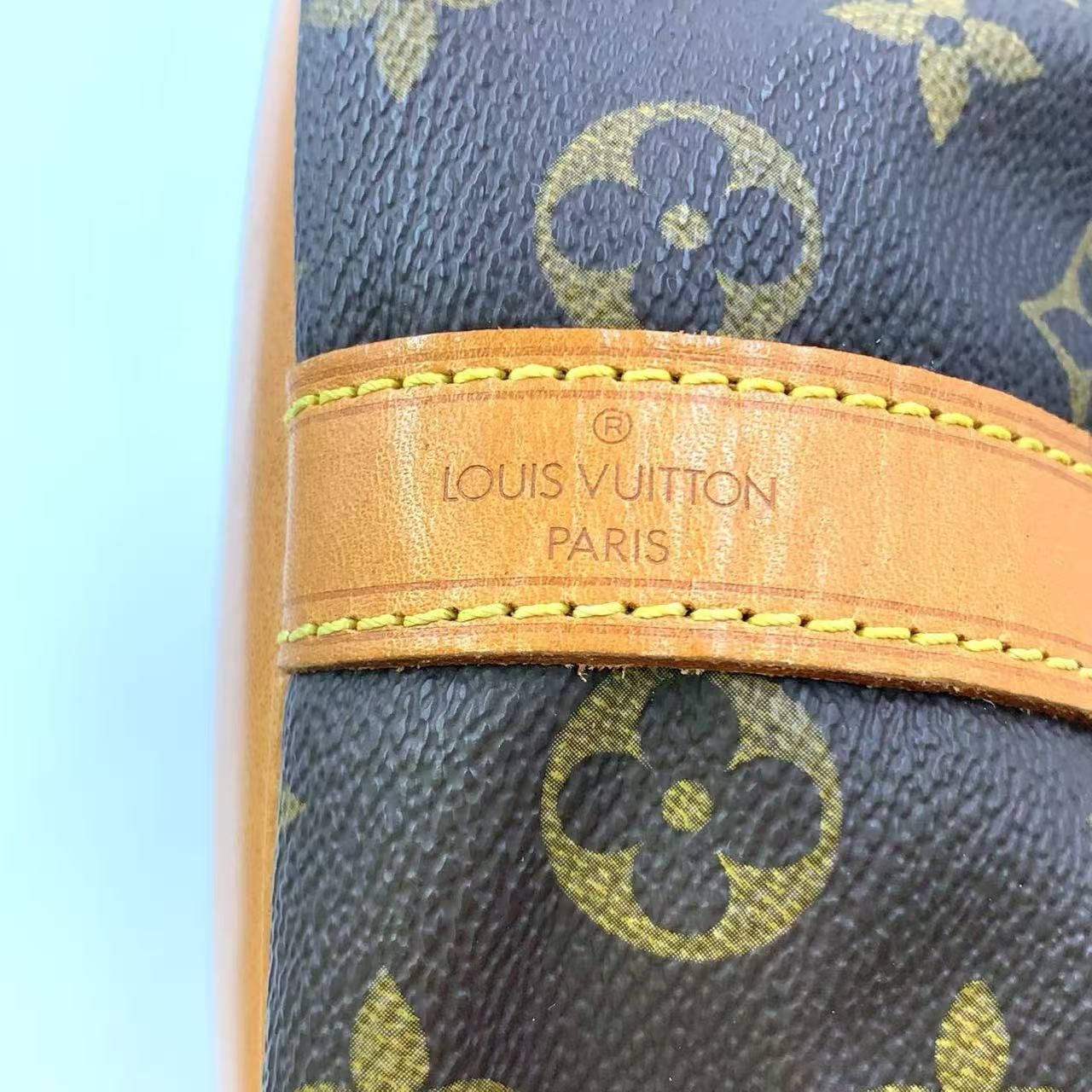 LOUIS VUITTON プチノエ モノグラム モノグラム レザー×PVC