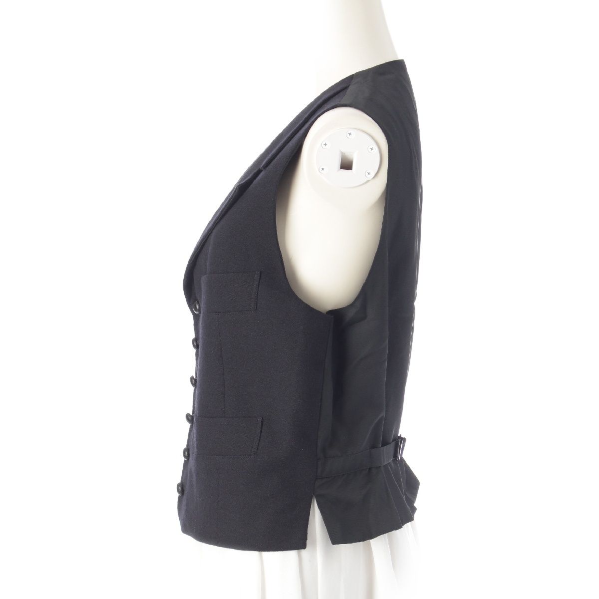 ヨウジヤマモト ファムYohji Yamamoto FEMME 変形チェック