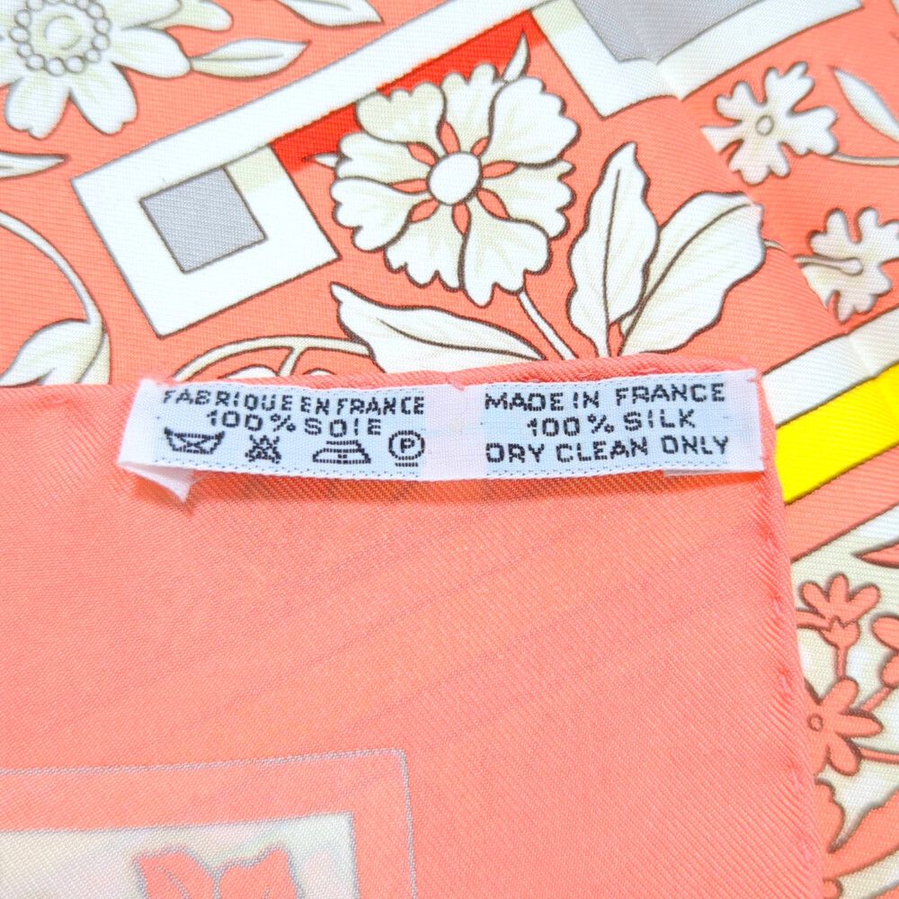 HERMES エルメス カレ90・joyaux de L'ETE 夏の宝石・スカーフ ネック