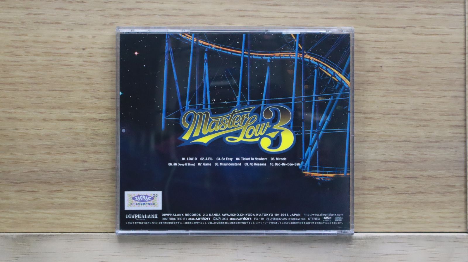 国内盤CD☆ロー・アイキュー・イチ/LOW IQ 01□ MASTER LOW 3