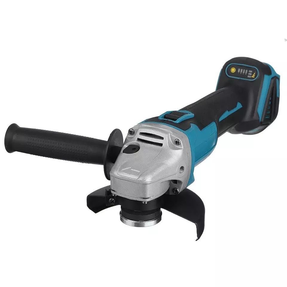 充電式 ディスクグラインダー ブラシレスモーター搭載 6段変速 125mm マキタ18Vバッテリー 併用 コードレス 研磨機 HRDEVELOPMENT_JP