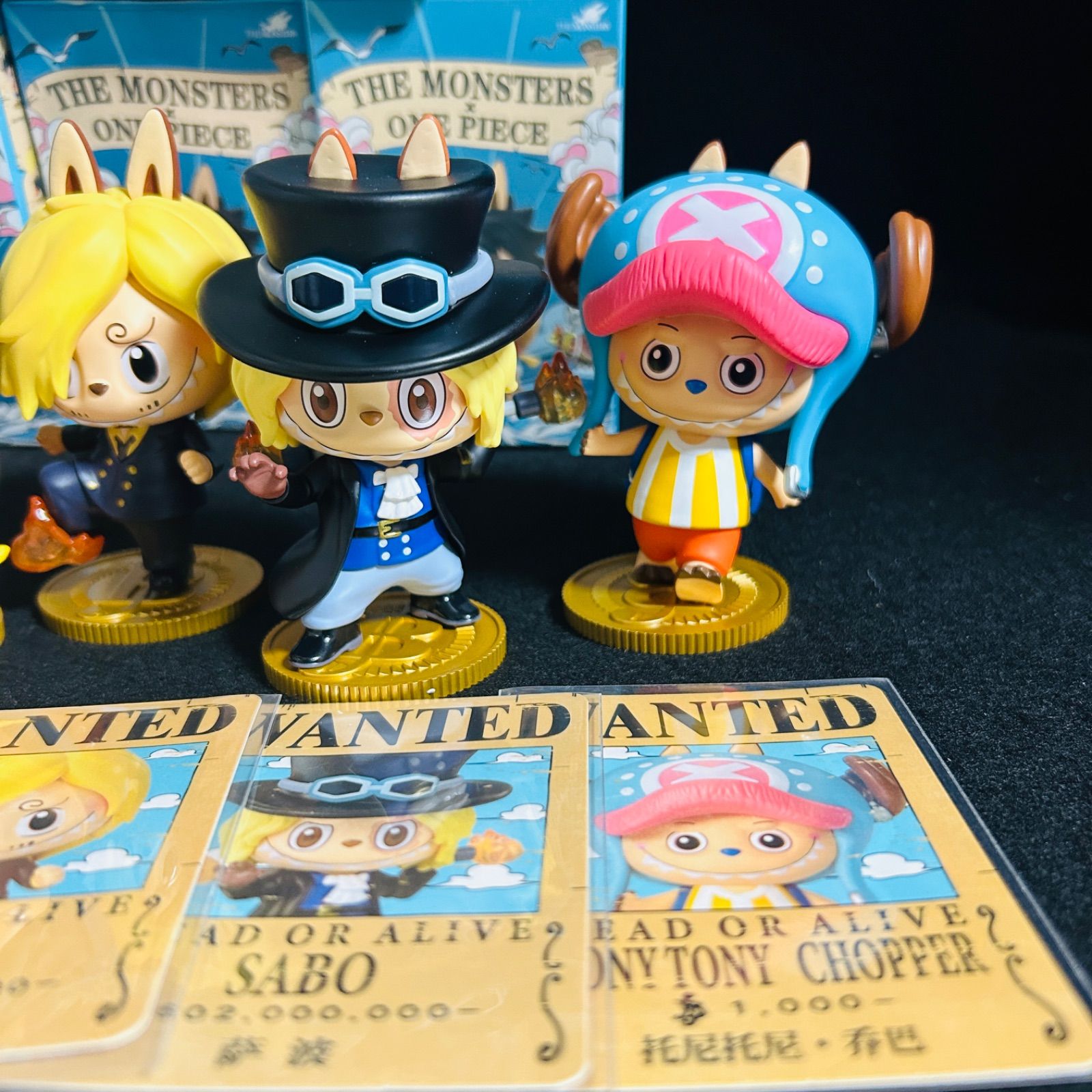 【正規品】ONE PIECE x LABUBU コラボフィギュアpopmart POP MART Labubu The Monsters x One Piece Series Confirmed