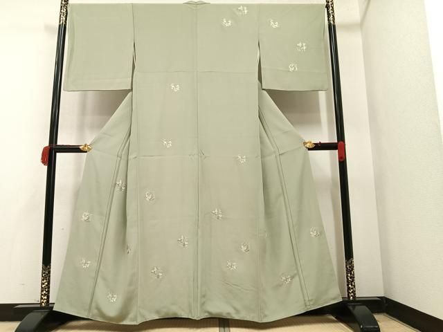 平和屋着物□訪問着 刺繍 花蝶文 正絹 逸品 AAAX8639ph - メルカリ 