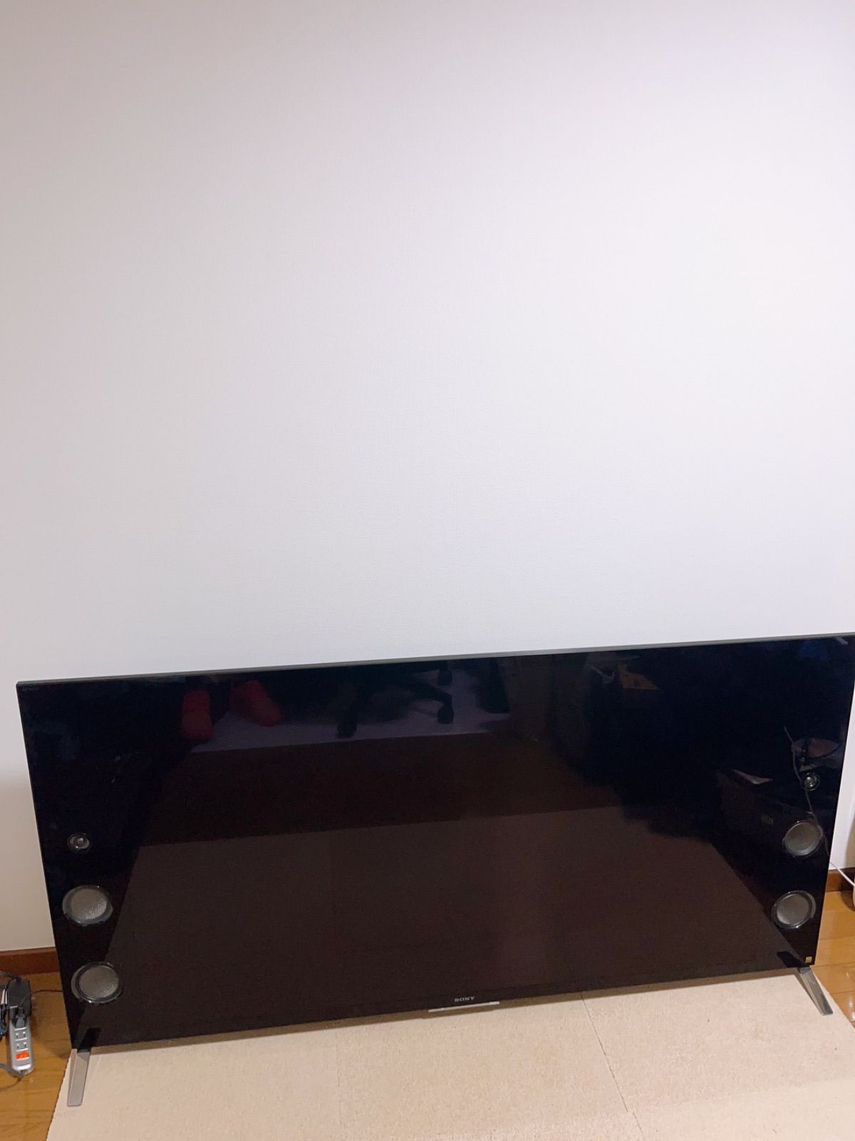 直接引き取り限定###【美品】SONY 液晶テレビ KJ-55X9350D サイド