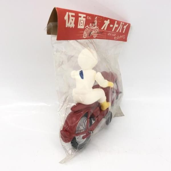 仮面オートバイ 赤