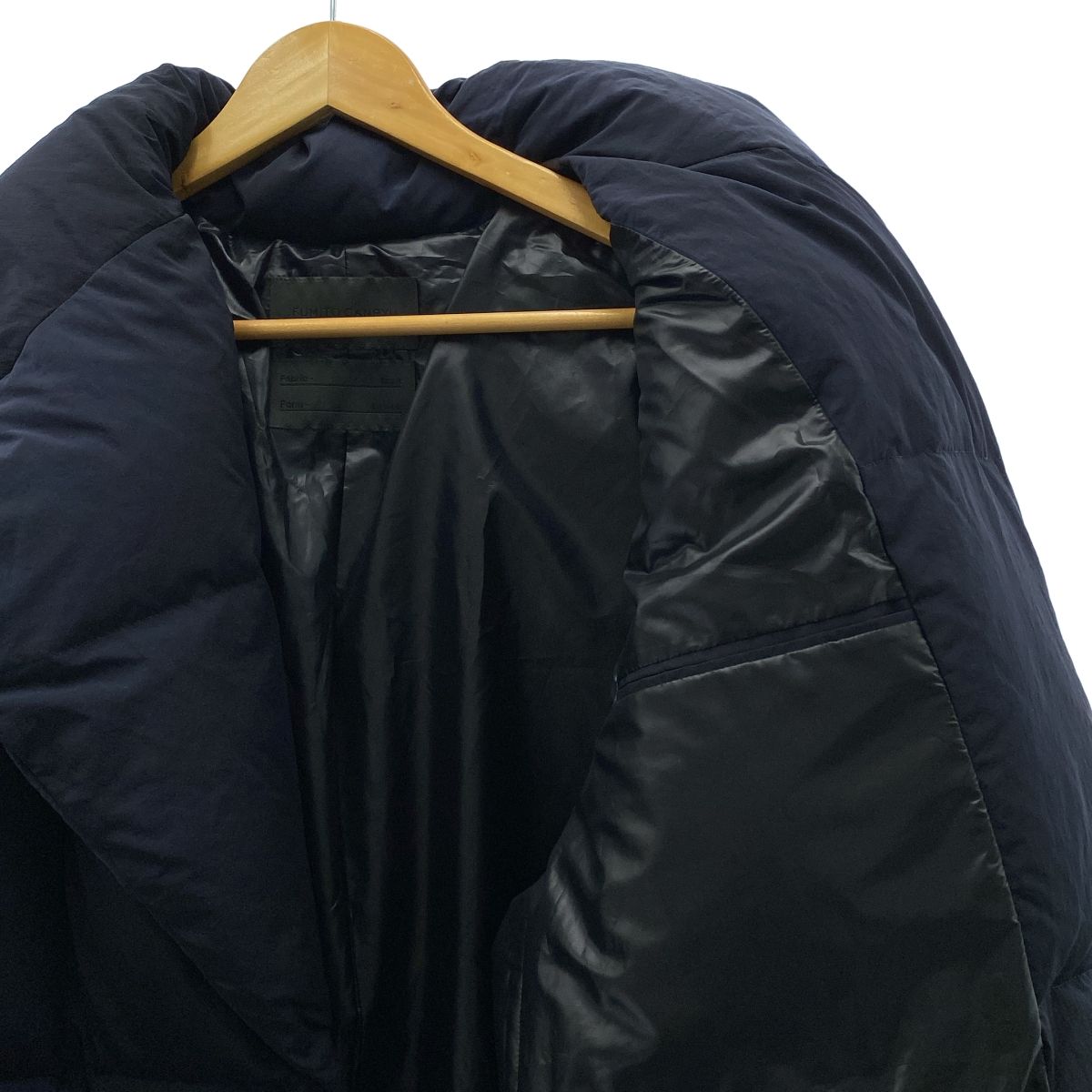 メンズファッション FUMITO GANRYU◇TLAPAZE LAPEL DOWN JACKET/ダウン