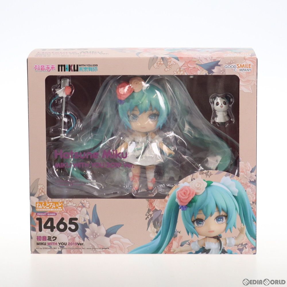 GOOD SMILE COMPANY - GOODSMILE ONLINE SHOP限定 ねんどろいど 1465 初音ミク MIKU WITH YOU 2019Ver. キャラクター・ボーカル・シリーズ01 初音ミク 完成品 可動フィギュア グッドスマイルカンパニー ねんどろいど 初音ミク Happy 16th Birthday Ver.
