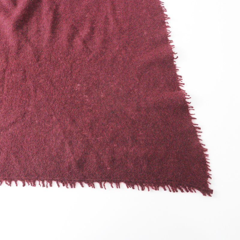 美品 近年 ジェーンカー JANE CARR カシミヤ100% 大判ストール