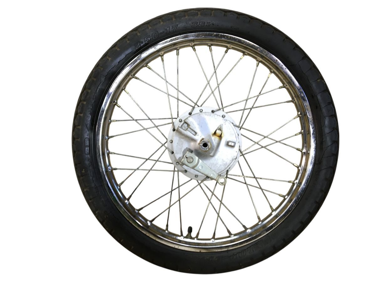SUZUKI コレダスクランブラー50 LA13A 前後 ホイール セット レストア 組み換え 流用 ＯＨベースにも 2768-Z4351