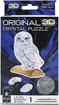 Original 3D Crystal Puzzle - White Owl