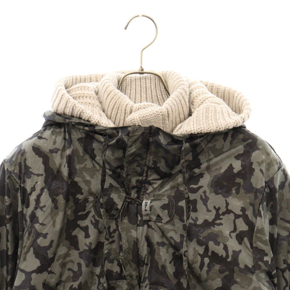 Bark バーク フード付きダッフルコート ベージュ Mサイズ(裏地付き