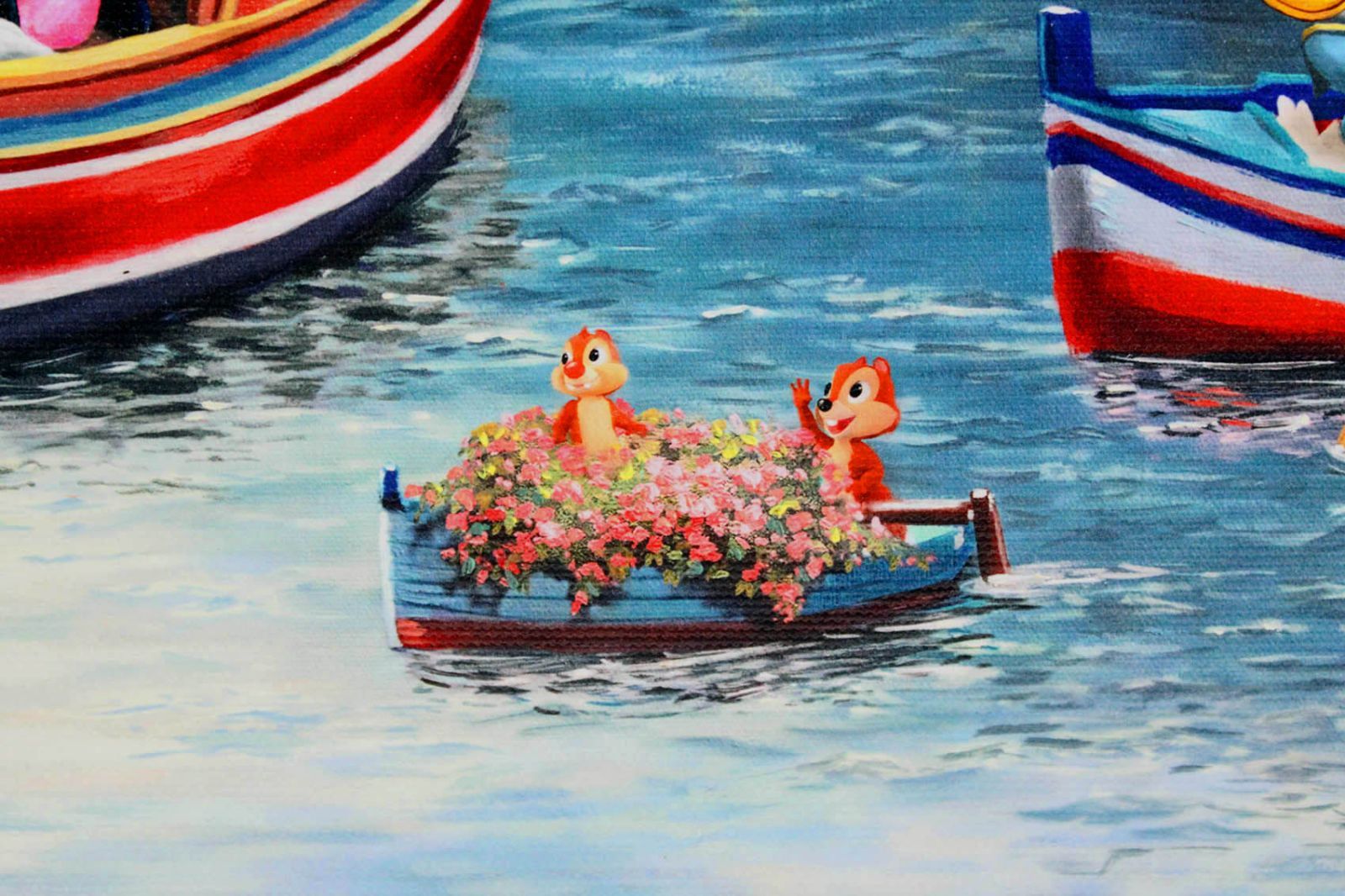 ディズニー/トーマス キンケード「ミッキー＆ミニー/イン イタリア