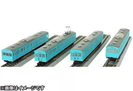 鉄道模型 Zゲージ 1 220 国鉄103系 スカイブルー 低運転台タイプ 4両基本セット T 022 12