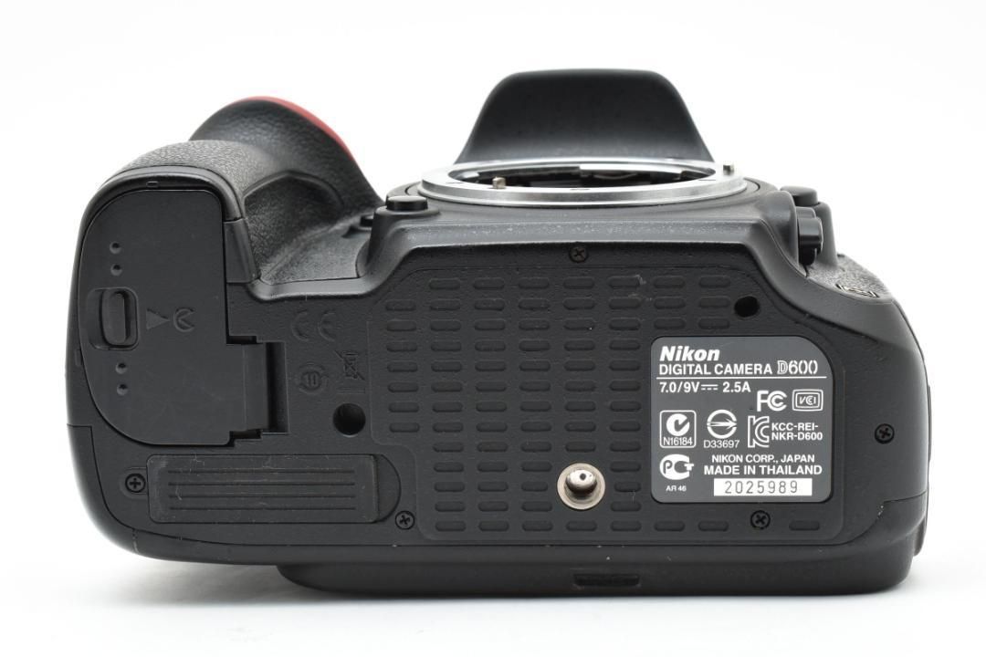 449 美品 Nikon ニコン D600 ボディ デジタル 一眼レフカメラ Nikon