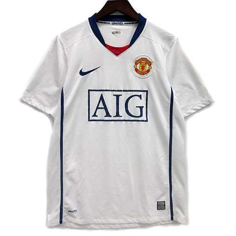 Nike マンチェスター・ユナイテッド ホワイトシャツ ナイキ NIKE 2008-09 マンチェスターユナイテッド アウェイ