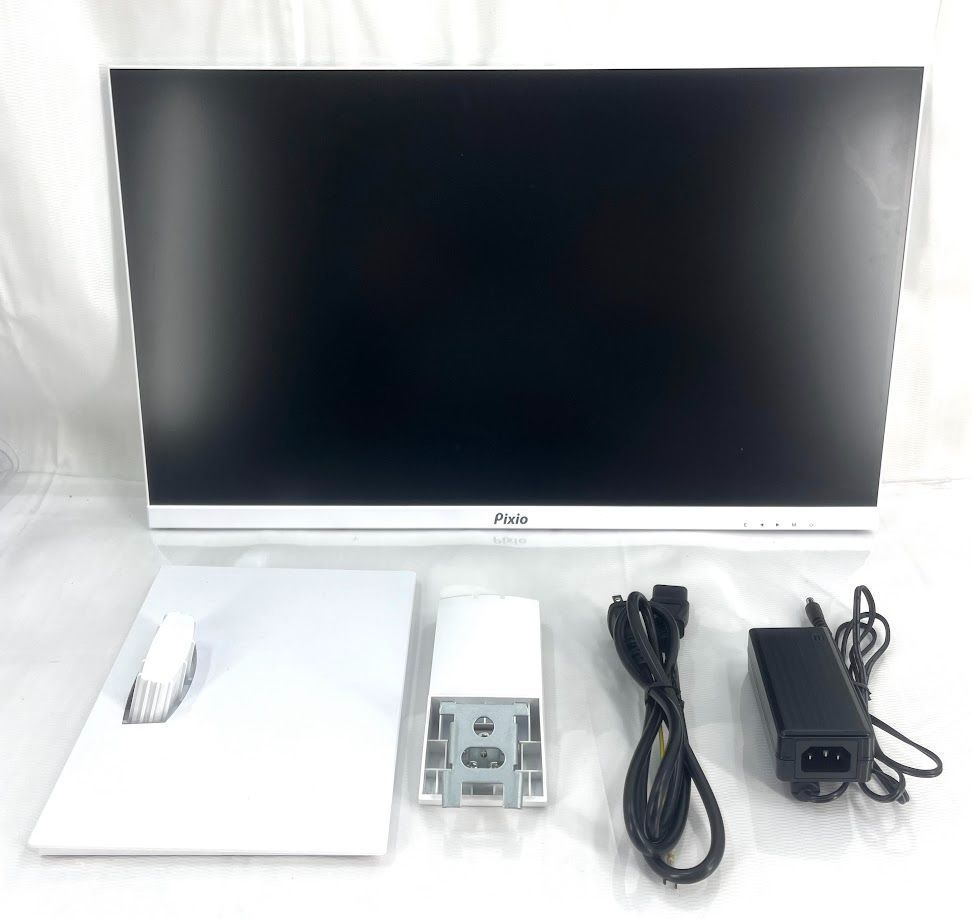 ジャンク品】 Pixio ゲーミングモニター/24.5型 PX257PW ホワイト 