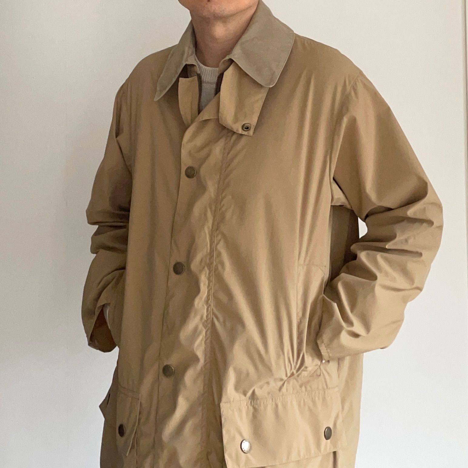 Barbour / SHIPS別注 BORDER ナイロン パッカブルコート - メルカリ
