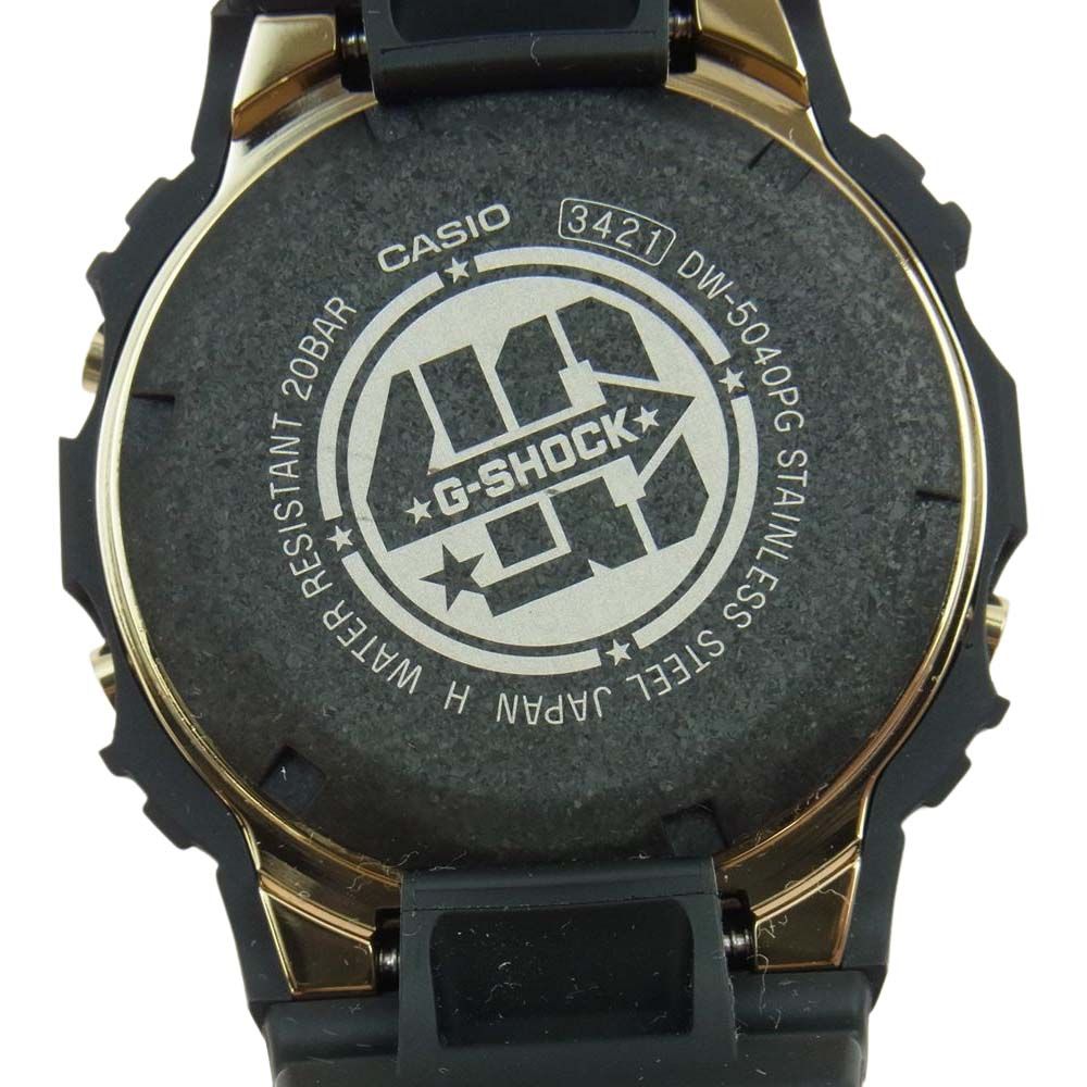 CASIO G-SHOCK カシオ ジーショック 時計 DW-5040PG-1JR 40周年記念モデル 40th Anniversary  RECRYSTALLIZED クォーツ 腕時計 ウォッチ ブラック系【中古】 - メルカリ