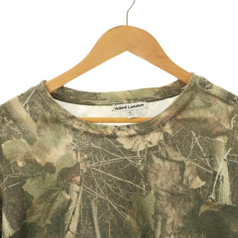 ジェイデッドロンドン JADED LONDON Woodland Camo Waffle Long