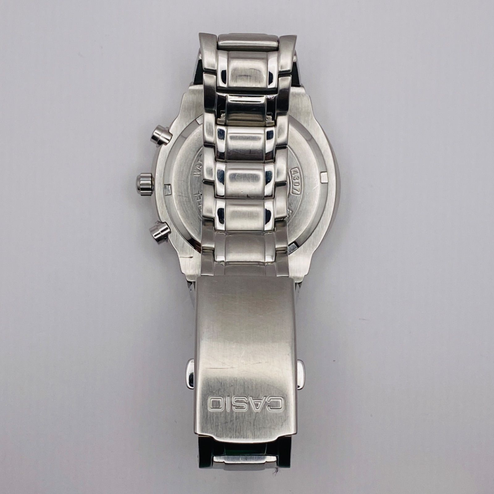 T072）良品 稼動品 CASIO カシオ EDIFICE エディフィス クロノグラフ