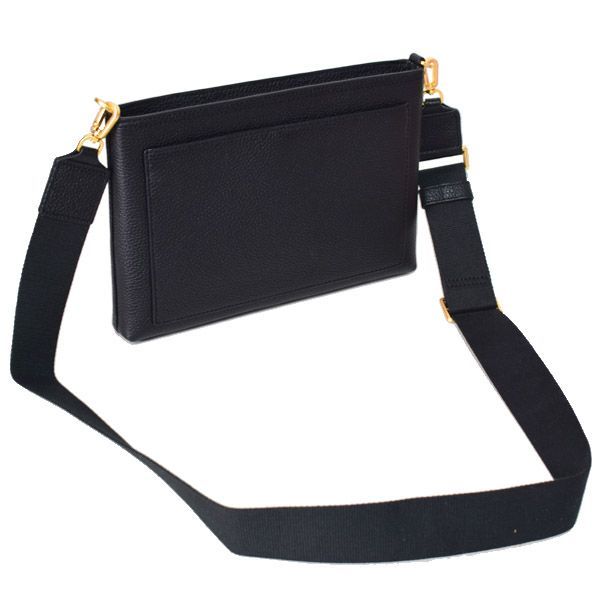 Tory Burch 2way ショルダーバッグ ブラック トリーバーチ バッグ TORY BURCH レザー ロゴ スイングパック 2way