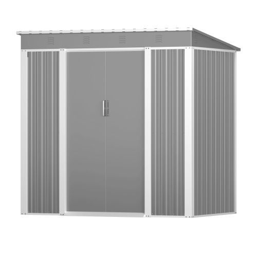 大型スチール物置 3300L 施錠 おしゃれ 防錆 引戸タイプ