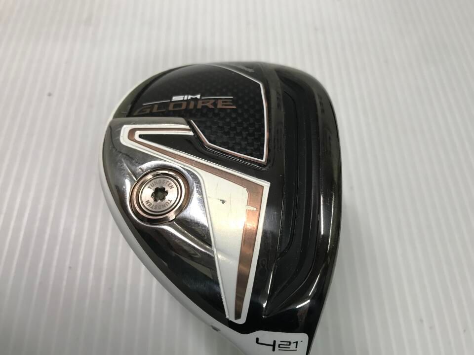 【良品】SIMグローレ テーラーメイド ユーティリティ 21° フレックスS SIM GLOIRE | 21 | S | AIR Speeder TM | | ユーティリティ