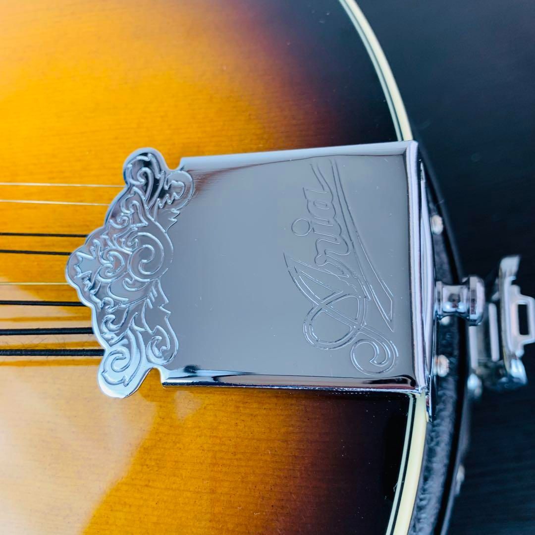 美品】Aria AM-200/BS マンドリン 8弦 ハードケース付 アリア Made in