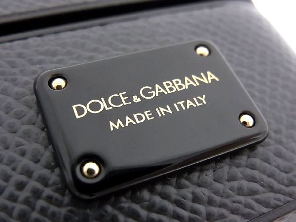 □新品同様□ DOLCE＆GABBANA ドルチェu0026amp;ガッバーナ レザー