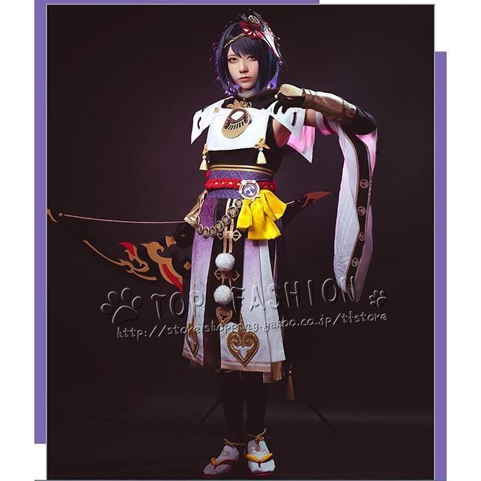 原神　九条沙羅　コスプレ　新品未開封　衣装　コスプレ 新品 原神project（げんしん）Genshin Impact 九条サラ 九条裟羅