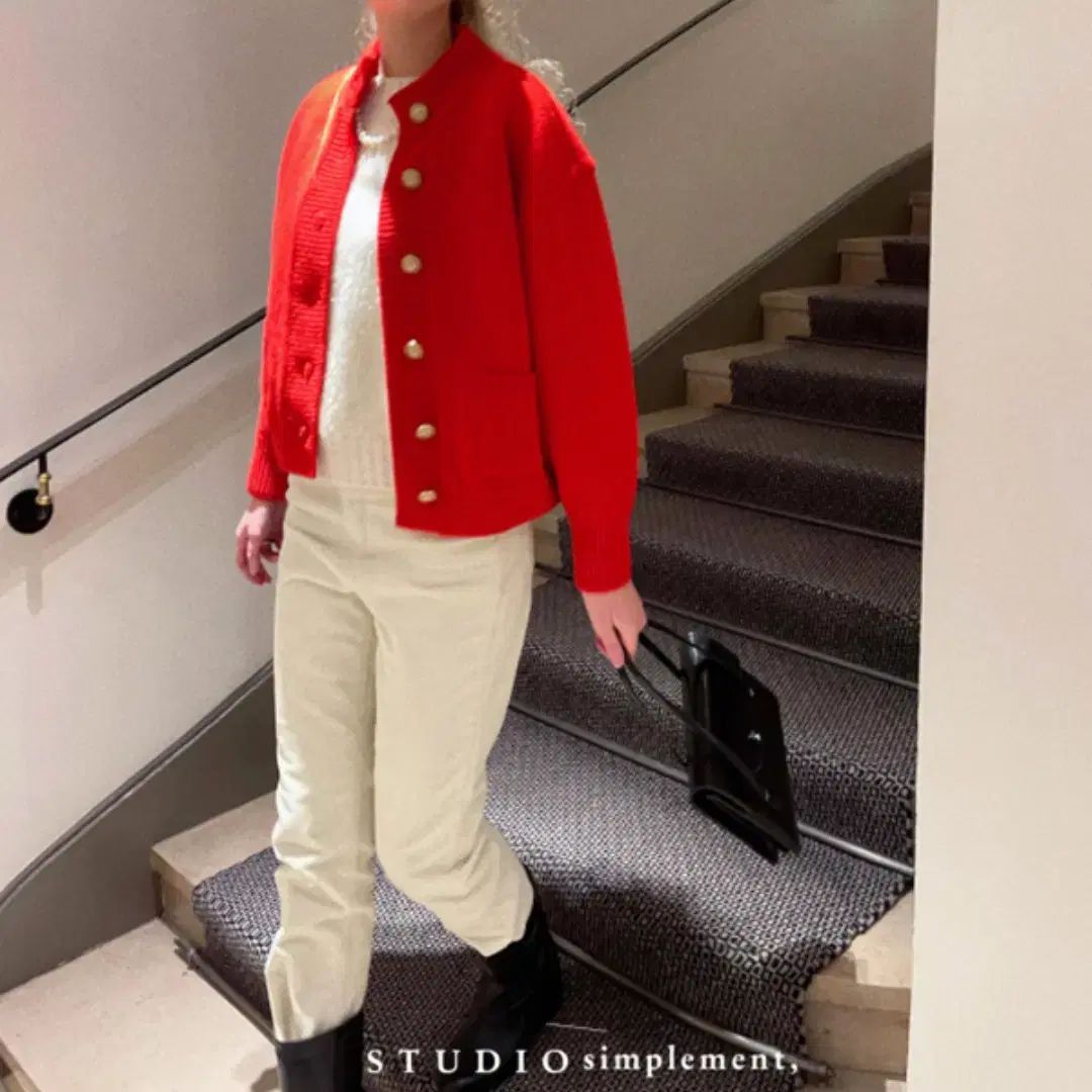 スタジオシンプル멍 studio simplement コーデュロイパンツ 66