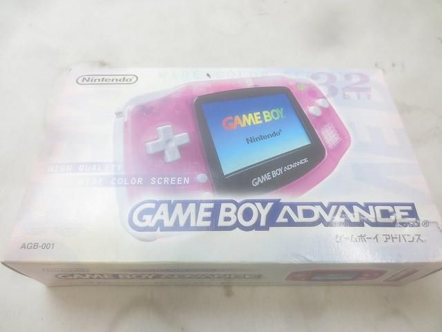 中古品 ゲーム ゲームボーイアドバンス 本体 AGB-001 ミルキーピンク 動作品 充電バッテリー付き ゲームボーイアドバンス ミルキーピンク 本体 中古品 ゲーム