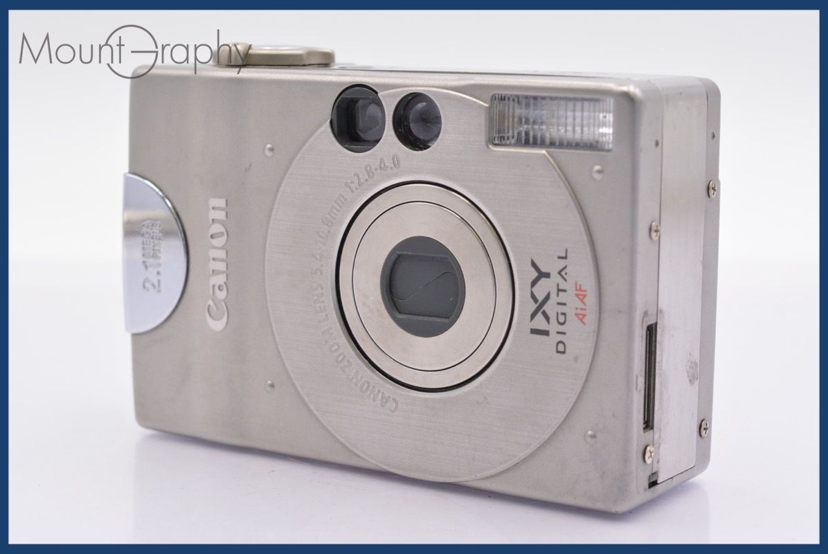 上 キヤノン Canon IXY DIGITAL PC1001 2x メモリカード付 完動 同梱可 mj3388