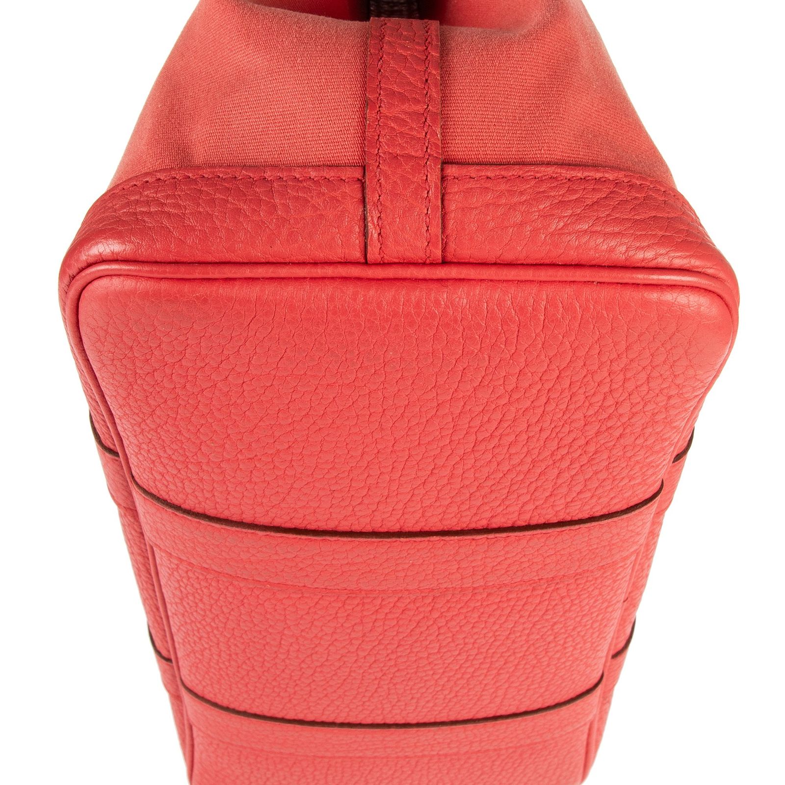 エルメスガーデンパーティーピンクキャンバスA