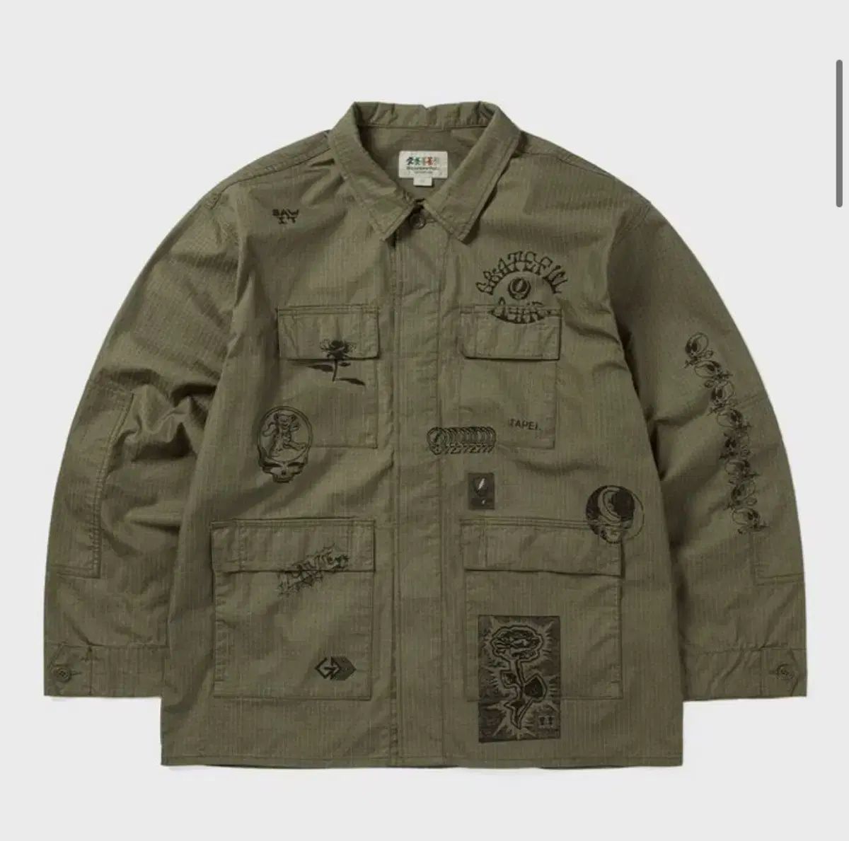 thisisneverthat ディスイズネバーザット グレイトフル デッド BDU ジャケット L サイズ