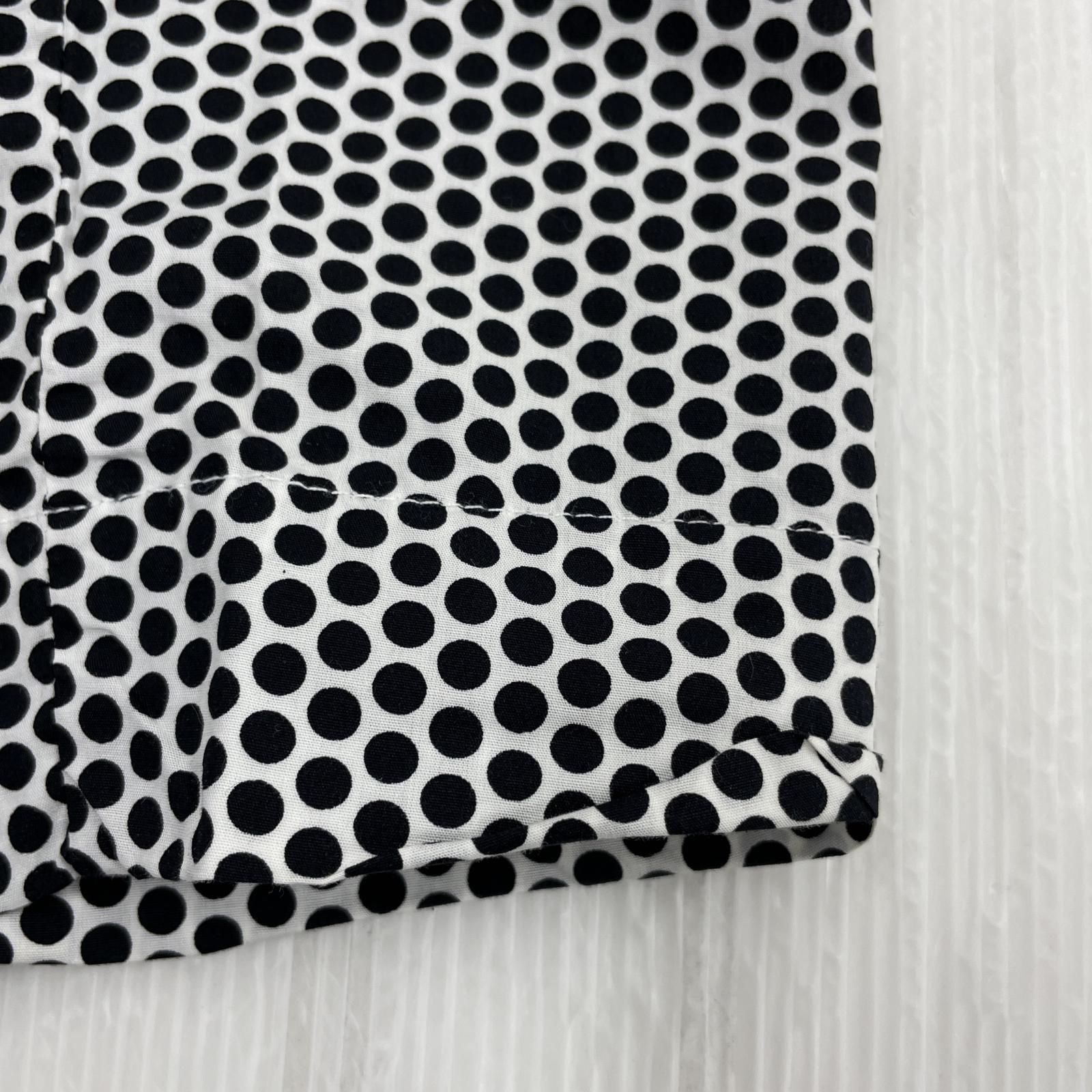 CASEY-CASEY テーパードドットパンツ S ホワイト ブラック - メルカリ