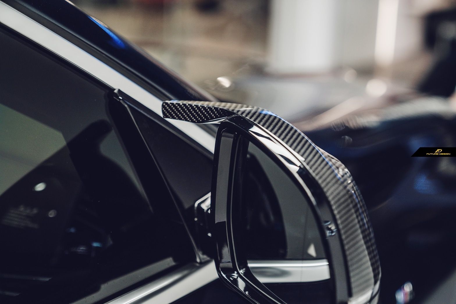 FUTURE DESIGN】BMW Xシリーズ X6 G06 ドアミラー用 本物Carbon 