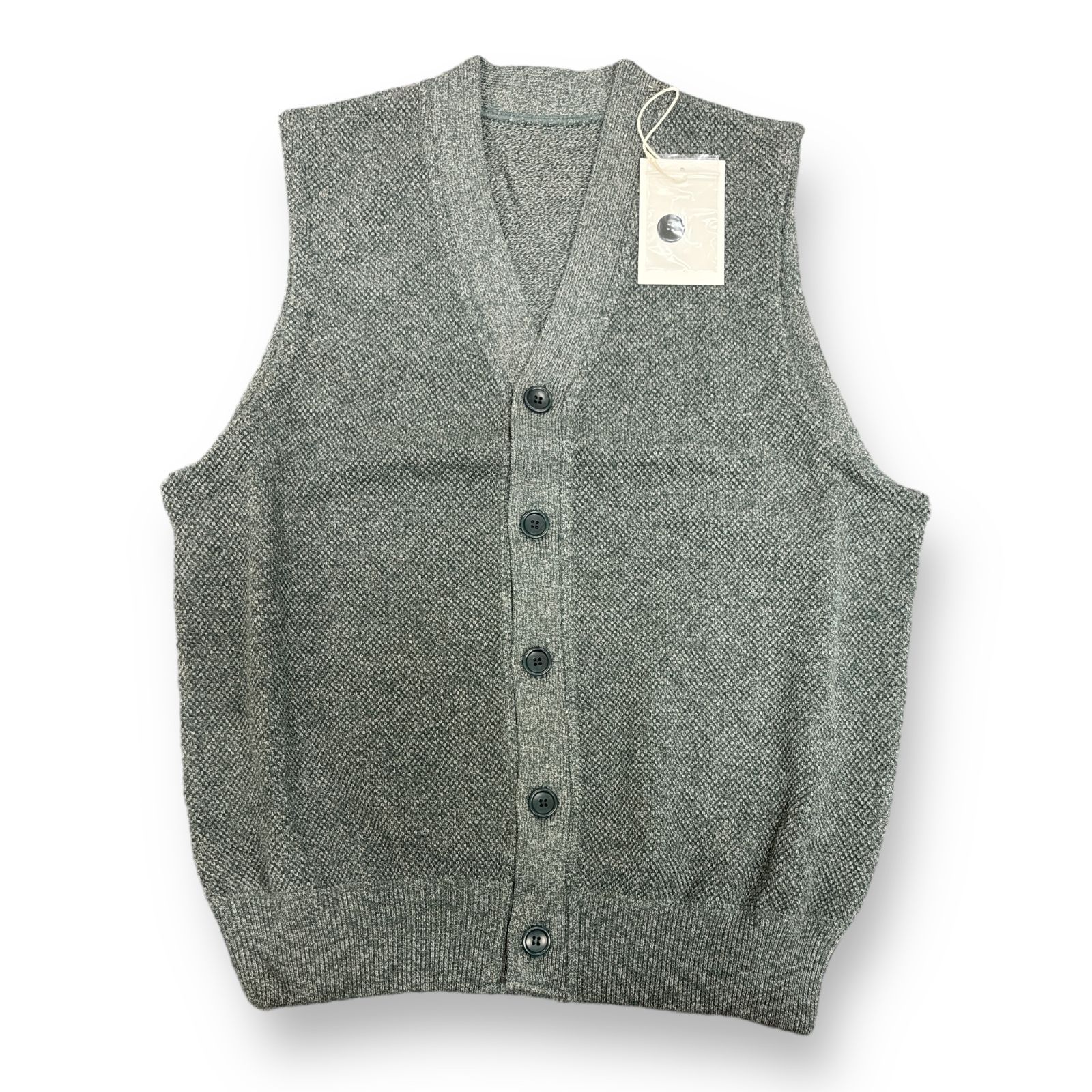 定価18700円 新品 crepuscule 23SS MOSS STITCH V/N VEST ニット