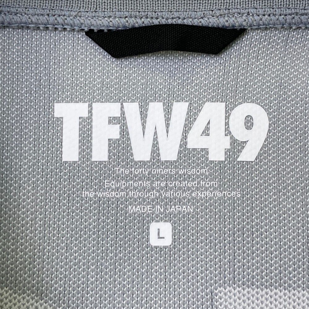 サイズ：L TFW49 ティーエフダブリューフォーティーナイン 襟付 ニット