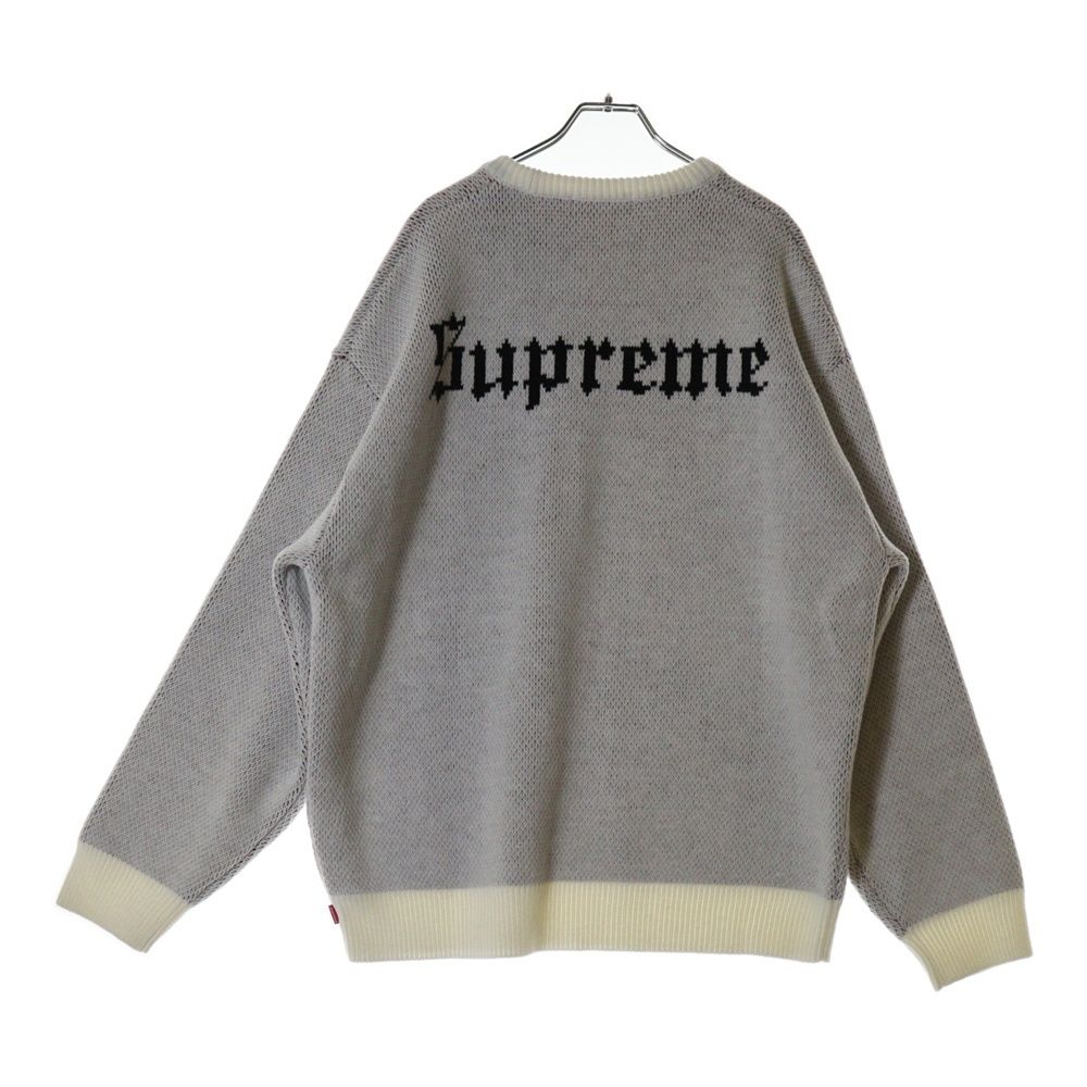 SUPREME (シュプリーム) 24AW Snow White Sweater スノーホワイト