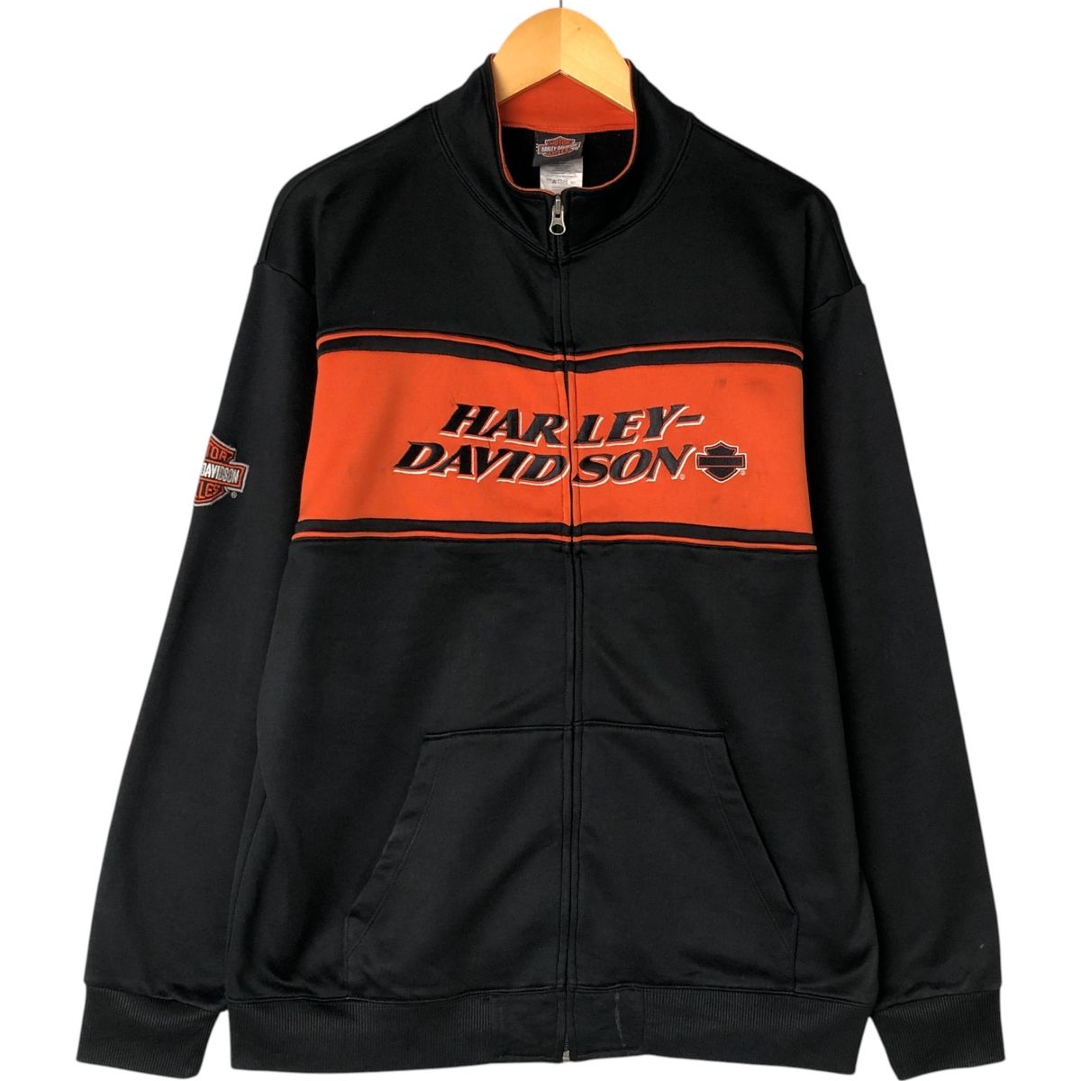 古着 ハーレーダビッドソン Harley-Davidson ジャージパーカー トラックジャケット メンズL相当|eaa548550