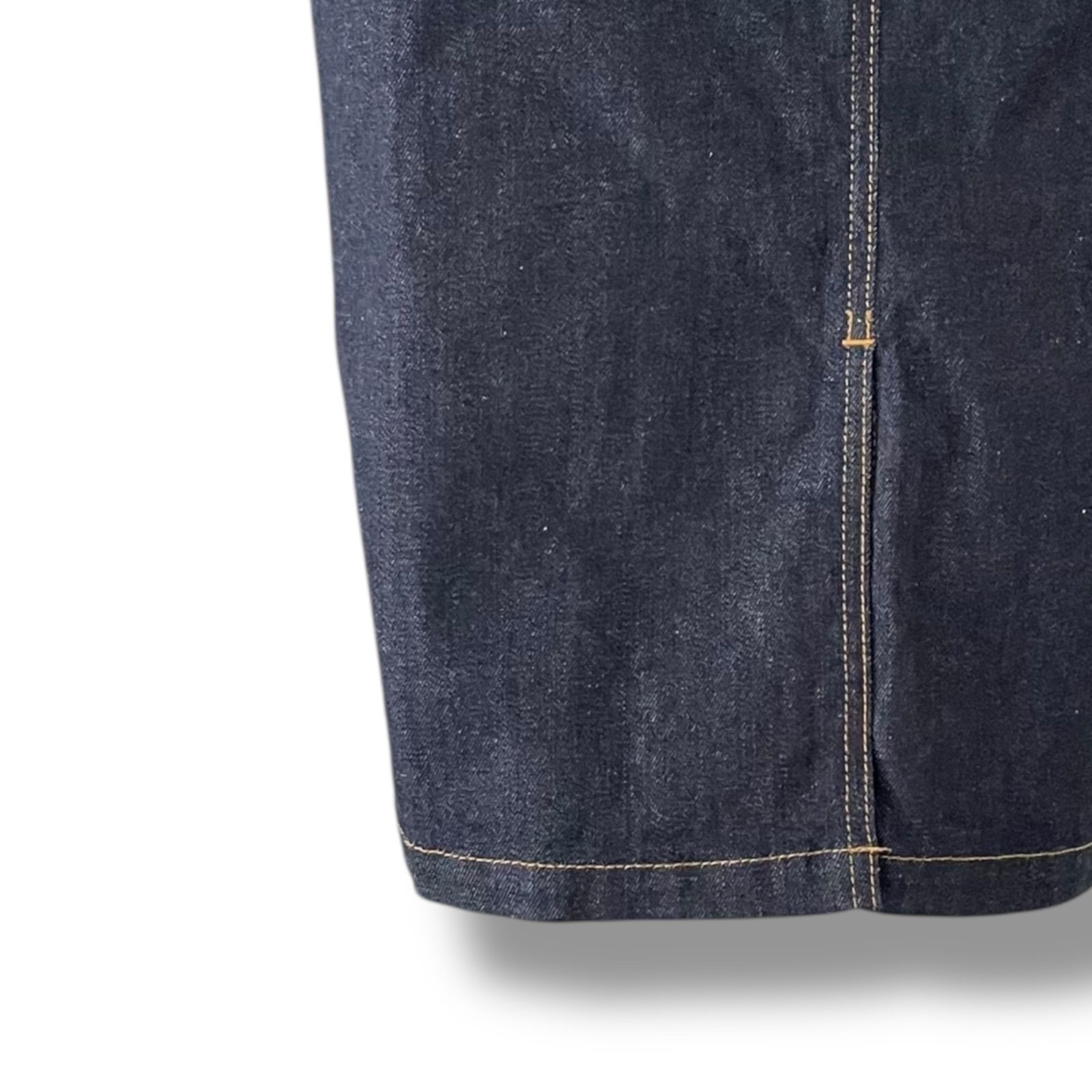 Deuxième Classe ドゥーズィエムクラス インディゴブルー デニムスカート タイトスカート コットン98 ポリウレタン2 36 Sサイズ相当 レディース 0000494OC SIROKUMA-CORPORATION_COM