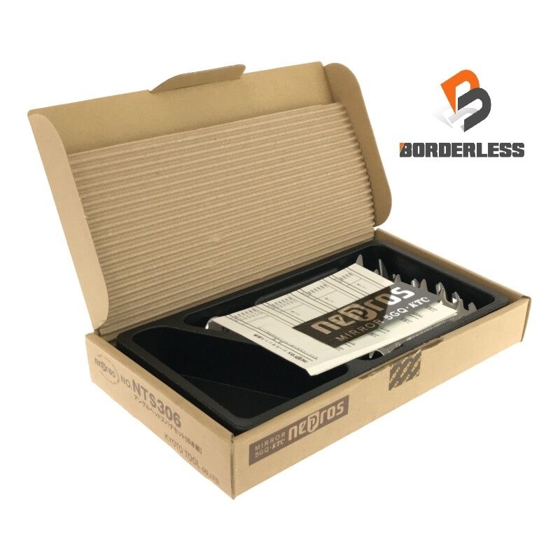 nepros ネプロス アングルヘッドスパナセット NTS306 6本組 京都機械工具 KTC116427