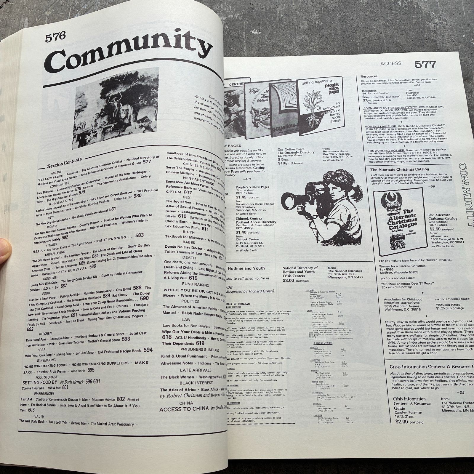 Whole Earth Epilog（ホールアースエピローグ）/1974年 稀少【ハードカバー版】Whole Earth Epilog ホールアース