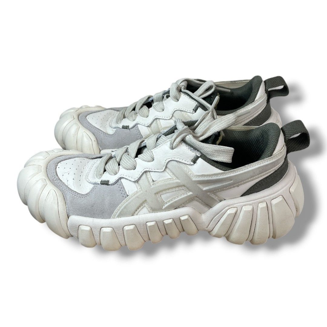 Onitsuka Tiger スニーカー ホワイト/グレー デンティグレ オニツカタイガー スニーカー Onitsuka Tiger DENTIGRE LS