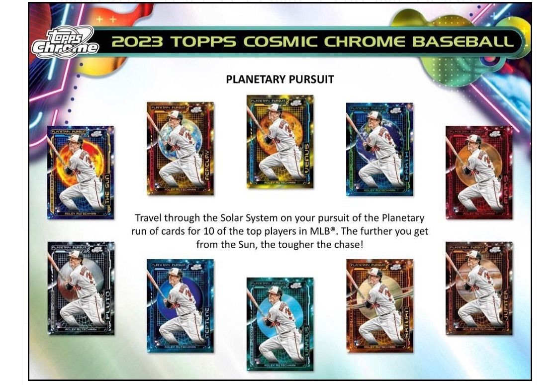 新品 未開封】2023 TOPPS COSMIC CHROME Hobby Baseball 1Box 未開封