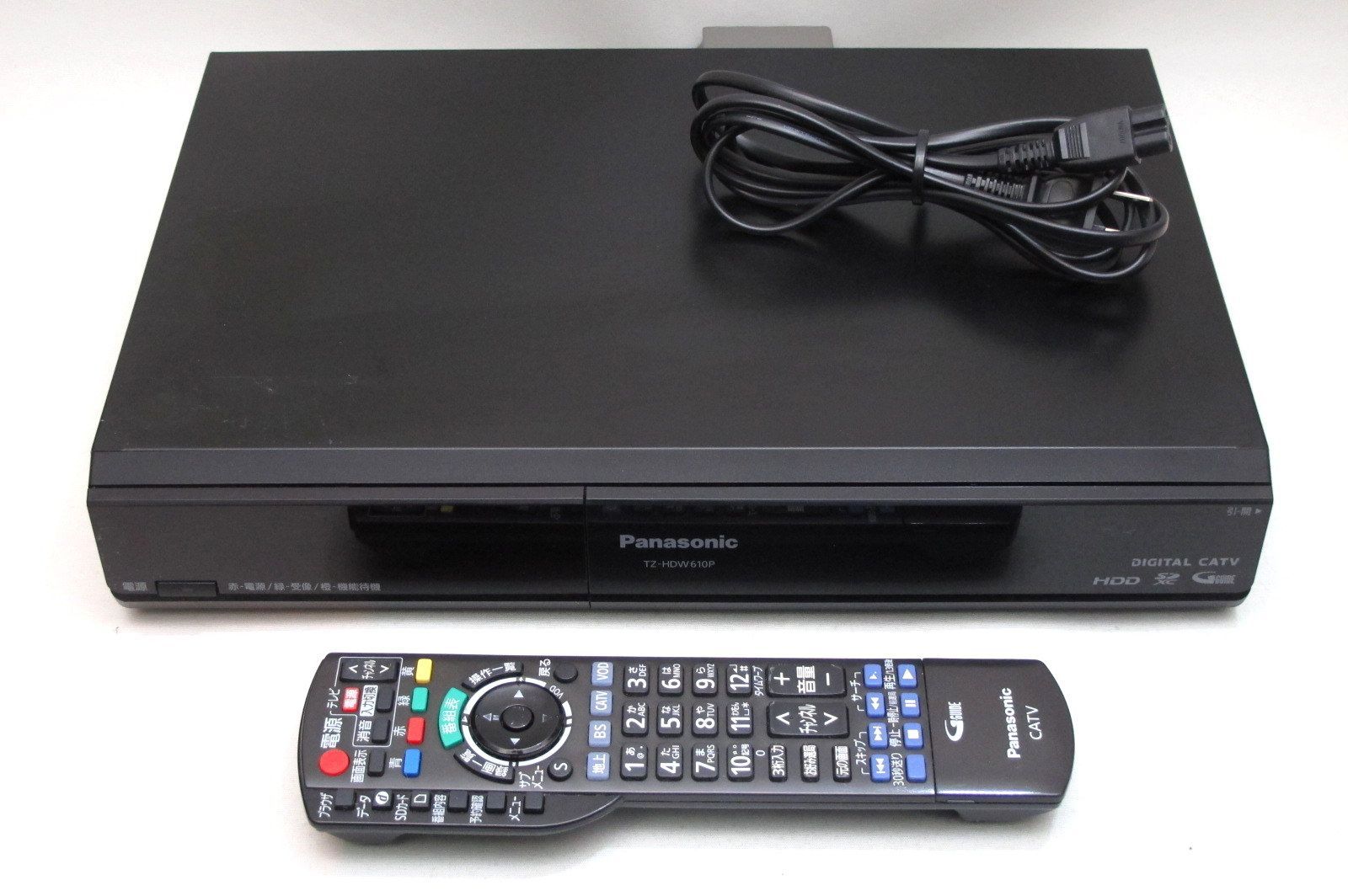 Panasonic CATV STB TZ-HDW610P HDDレコーダー - 映像機器