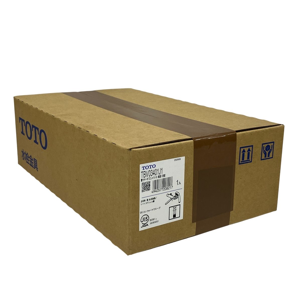 TOTO TBV03401J1 浴室用 壁付サーモスタット混合栓 コンフォートウエーブ ♥ 未開封 T10508566